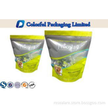 Environmentalc food packaging pvc biodegradable stand up po